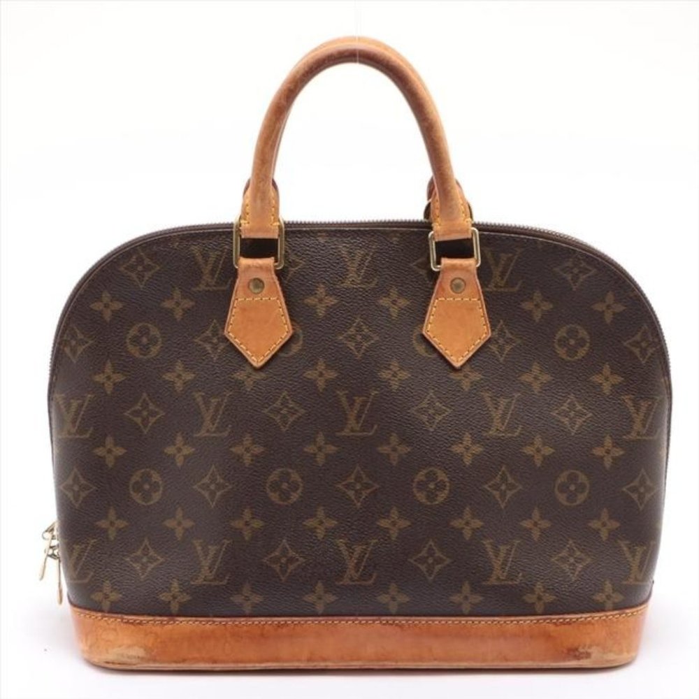 Louis Vuitton Alma Pm Brown Monogram Canvas Tote